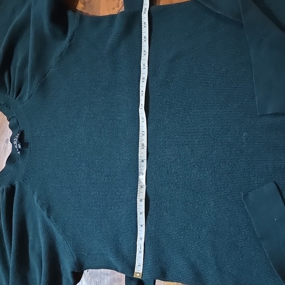 NWT Eloquii Forest Green Sweater 1X - Picture 7 of 8